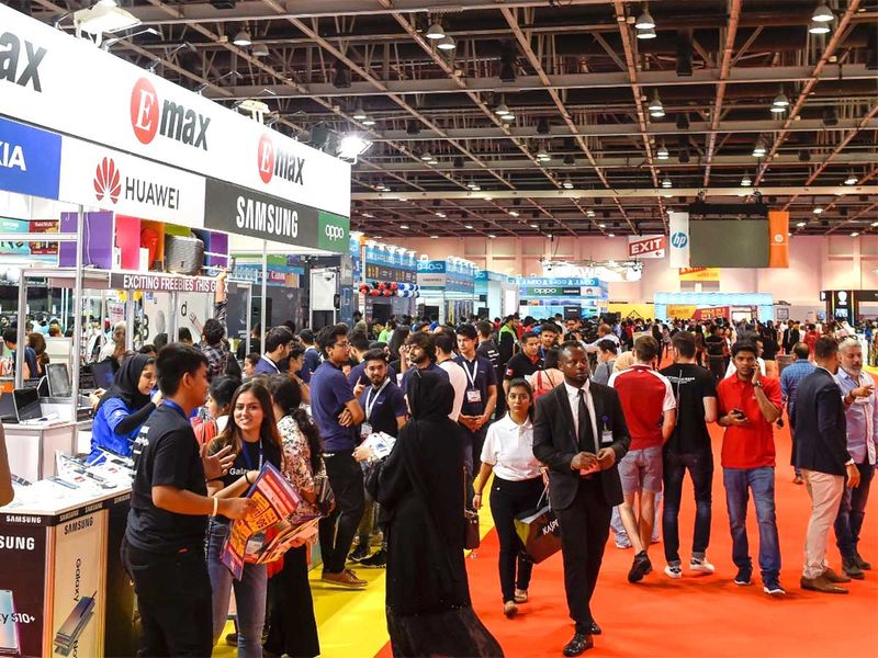 Exhibition of electronics and equipment GITEX Shopper