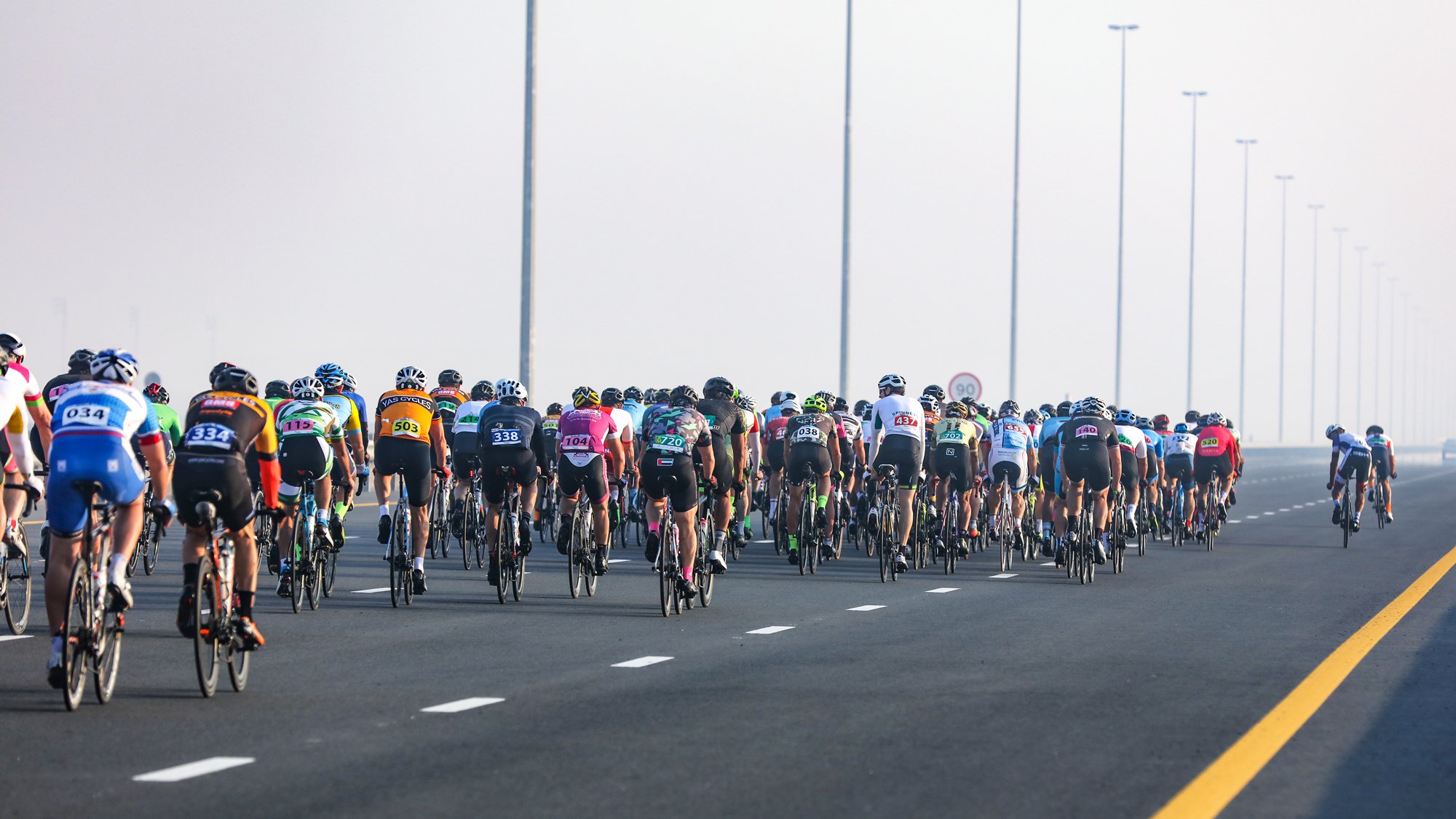 Велогонка Spinneys Dubai 92 Cycle Challenge